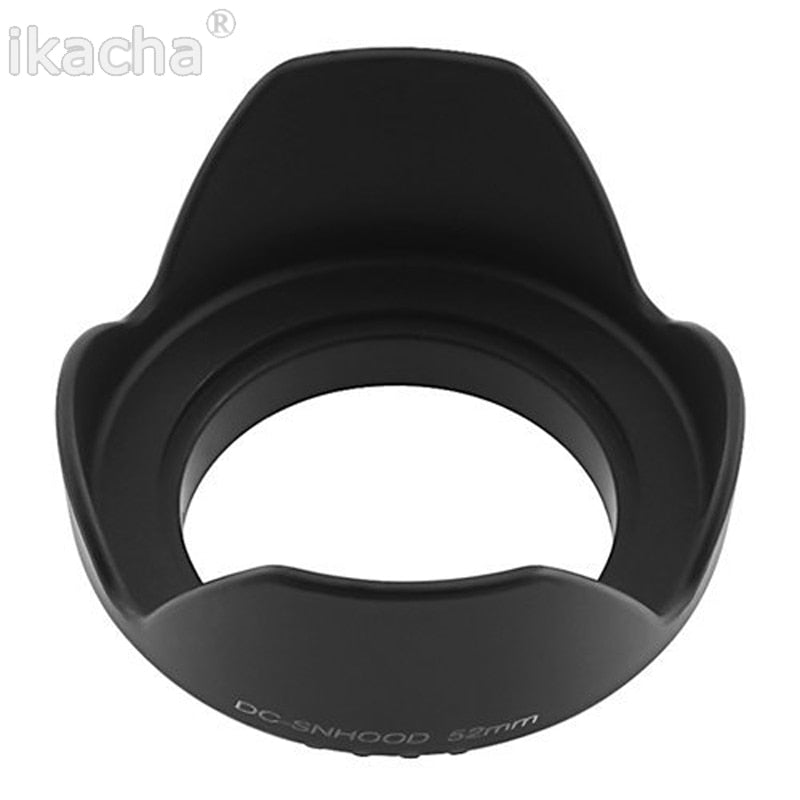 Lens Hood Screw Mount Flower Shape For Canon Hood Lens Camera