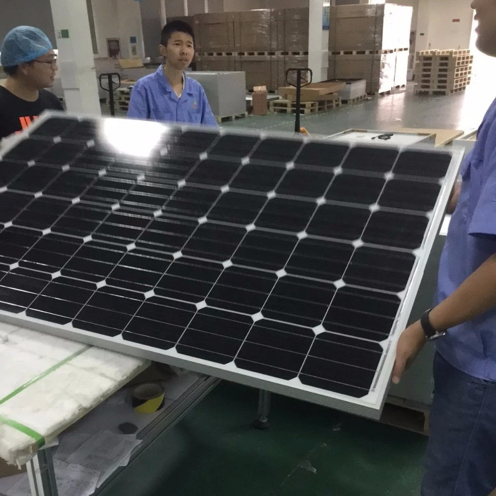 5.2W 156mm monocrystalline Mono solar cell 6x6'+enough PV Ribbon(10m Tab Wire+3m Busbar Wire) for