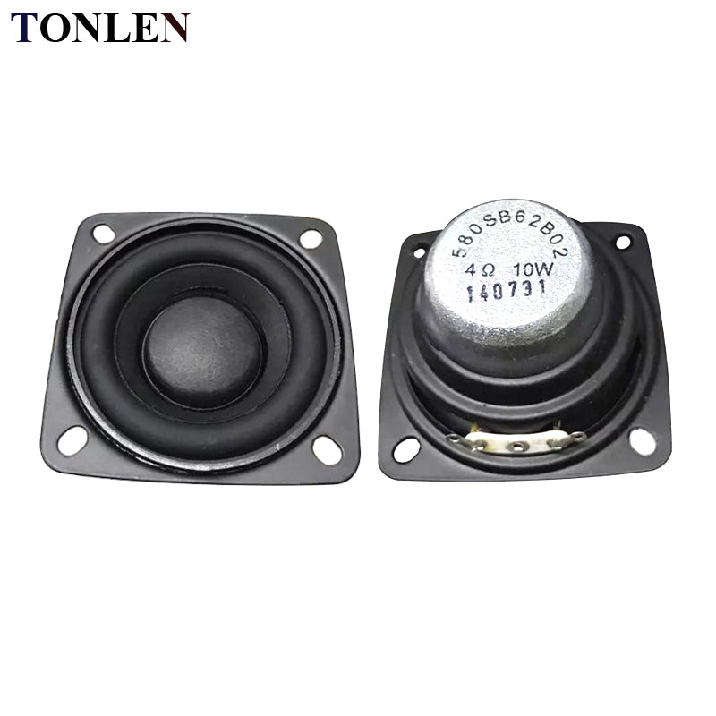 55mm 2pcs 4 ohm speaker 2 inch Full Range Speaker Portable Radio Speakers 10W 15W 20W Loudspeaker