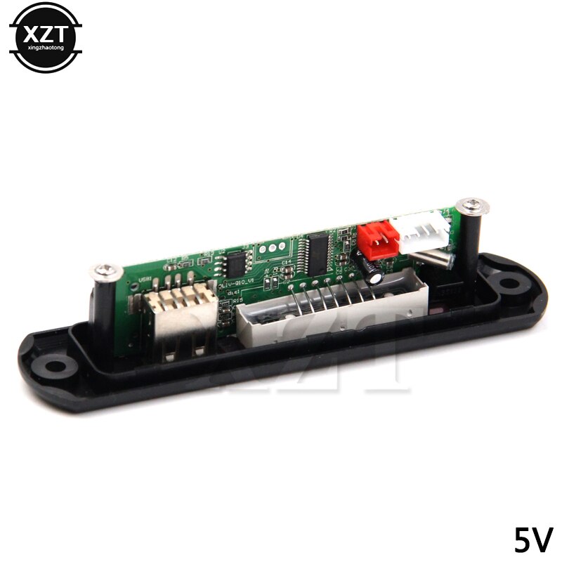 5V 12V mp3 module mp3 decoder board Automobile Car WMA FM AUX  Plate Audio TF SD Card Radio USB