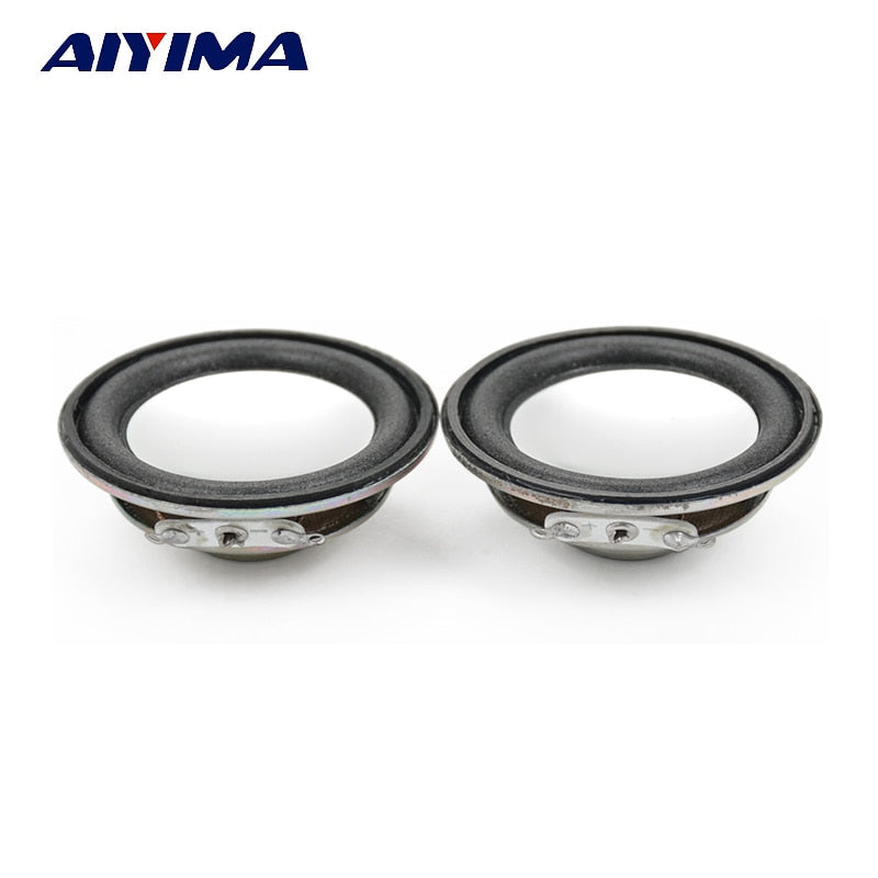 AIYIMA 2Pcs 45MM Audio Portable Speaker 1.75Inch 4 Ohm 3W Full Range Speakers Neodymium Magnetic DIY