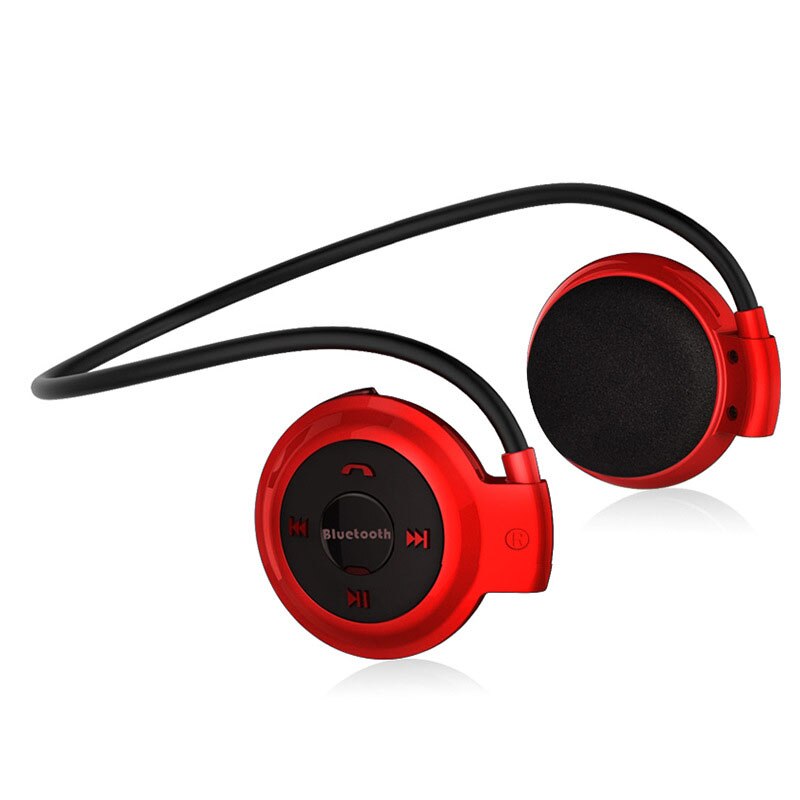 Wireless Bluetooth Headphones Mp3 Music Player Headset Earpiece Micro SD Card Slot Handsfree Mic