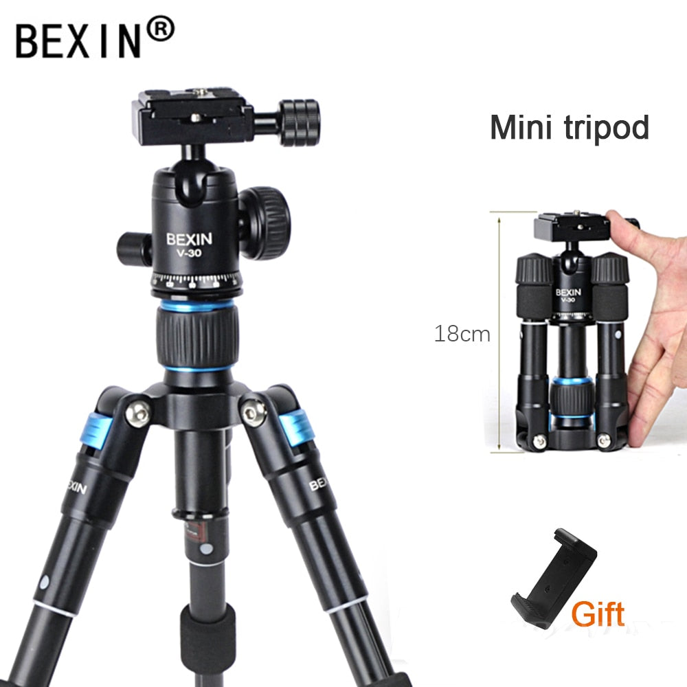 BEXIN M225S Desktop mini tripod portable for phone self-timer live tripod camera photography SLR