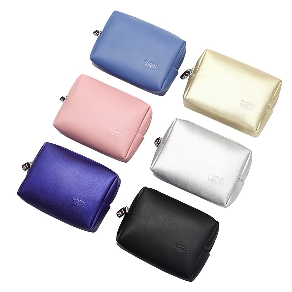 Travel Gadget Organizer Bag, Power Bank Case, Cable Charger Management, Makeup Cosmetic Bag