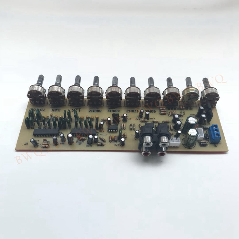 BWQ Fever Mixer Board Audio Front Panel EQ Equalizer Board Amplifier Preamplifier Board