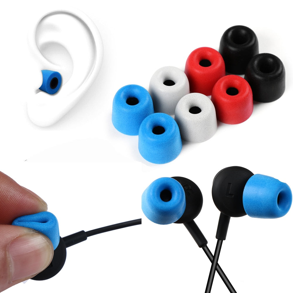 Best-selling 3 Pair/Set Universal Memory Foam Earbuds T400 Ear tips for In-Ear Earphone Soft and