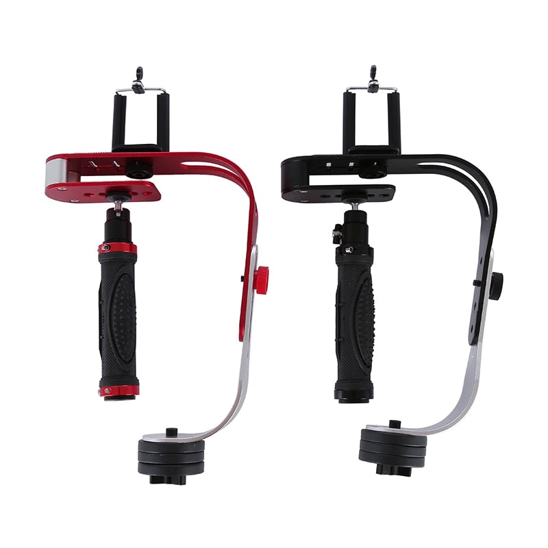 Black Red Handheld Video Stabilizer Camera Steadicam Stabilizer for Canon Nikon Sony Gopro Hero