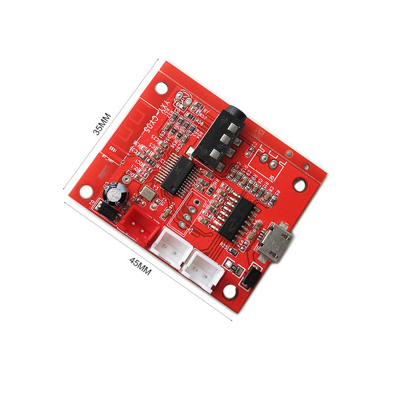 Bluetooth 4.2 Dual-channel Stereo High Digital Audio Power Amplifier Board 2*5W Micro USB li battery