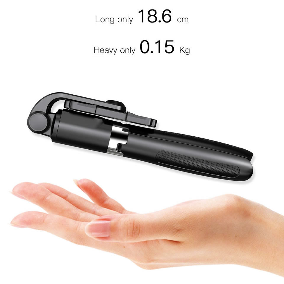 Bluetooth Selfie Stick with Tripod Plastic Alloy Self Stick Selfiestick Phone Smartphone