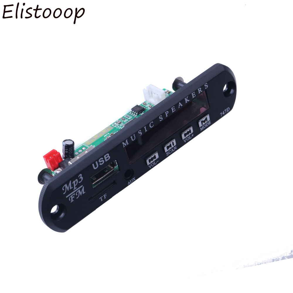 Car Vehicles MP3 WMA Decoder Board Audio Module USB FM TF Radio For Car MP3 Accessories