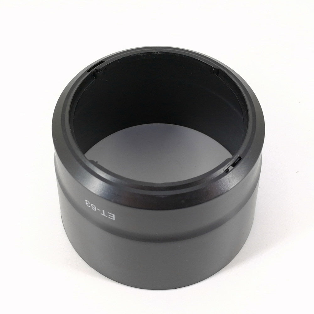 Cylinder Bayonet Lens Hood Shade Replace ET-63 for Canon EF-S 55-250mm f/4-5.6 IS STM / 55-250 mm