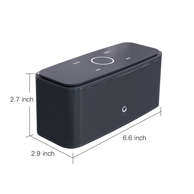 SoundBox Touch Control Bluetooth Speaker 2*6W Portable Wireless Speakers Stereo Sound Box