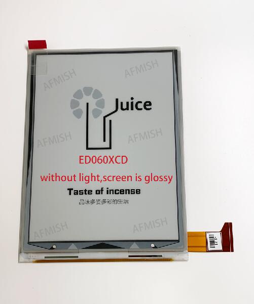 ED060XCD eink LCD Display screen with backlight no touch for ebook readers