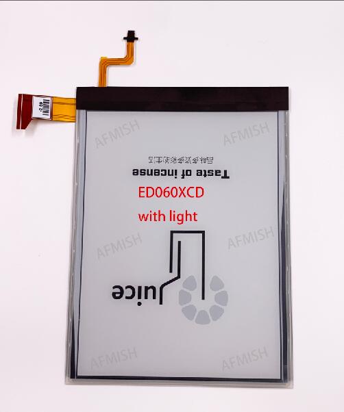 ED060XCD eink LCD Display screen with backlight no touch for ebook readers