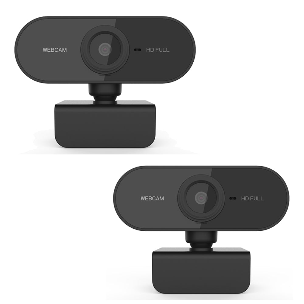 HD 1080P Webcam PC Web Camera with Microphone Rotate Camera