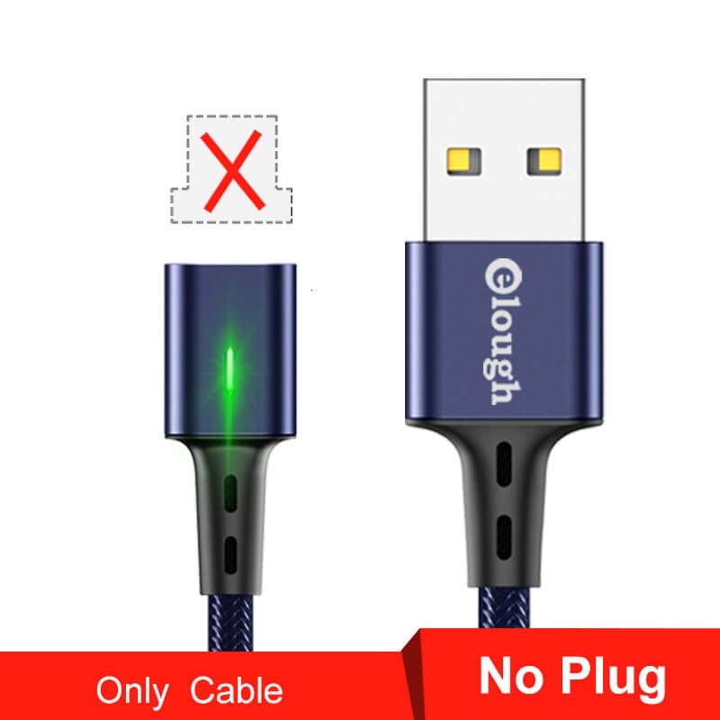 Elough Quick Magnetic Charger 3.0 4.0 Micro USB Cable for iPhone Samsung Xiaomi Fast Magnetic