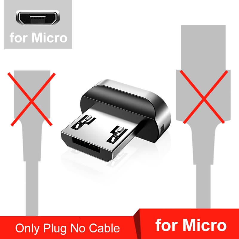 Elough Quick Magnetic Charger 3.0 4.0 Micro USB Cable for iPhone Samsung Xiaomi Fast Magnetic