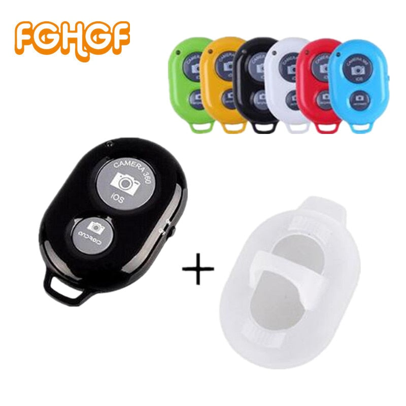 FGHGF Bluetooth Phone Self Timer Shutter Button for iPhone 7 selfie stick Shutter Release Wireless