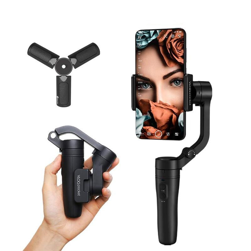 Vlog Pocket MINI 3-Axis Handheld Smartphone Gimbal Stabilizer for iPhone X iphone