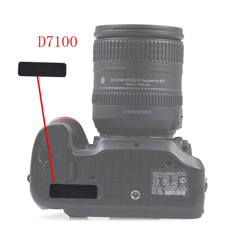 For Nikon D600 D610 D7000 D7100 D800 The Thumb Rubber Back cover Rubber DSLR Camera Replacement Unit