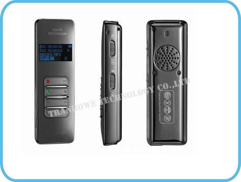 NEW 4GB Professional Wireless Bluetooth USB Voice Recorder with MP3 Player function