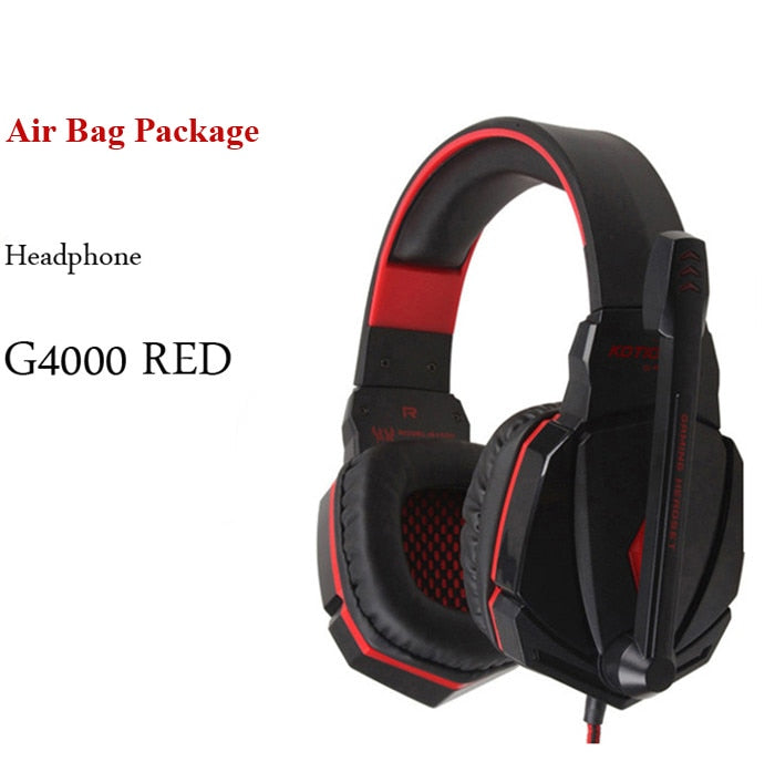 G2000 G9000 Gaming Headsets Big Headphones with Light Mic Stereo Earphones Deep Bass for PC Computer