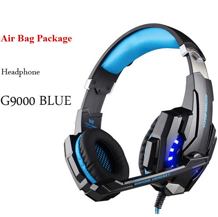 G2000 G9000 Gaming Headsets Big Headphones with Light Mic Stereo Earphones Deep Bass for PC Computer