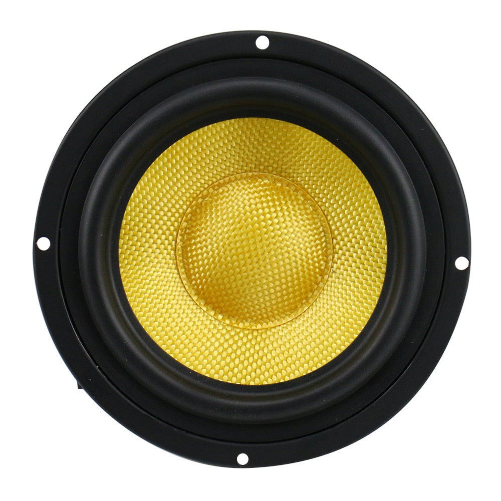 GHXAMP 148MM 5 inch Mid-Bass Speaker Unit 4Ohm 100W Home Theater Fiberglass Cone Mediant Woofer