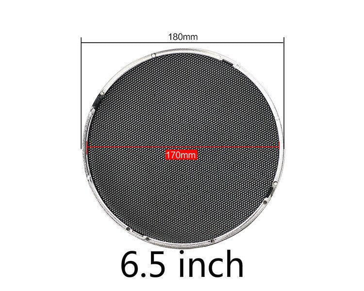 GHXAMP 2PCS 1 inch 2 inch 6.5 inch Speaker Grill Mesh Enclosure Car Loudspeaker Protective Cover