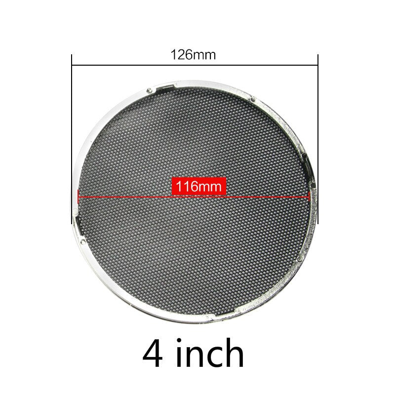 GHXAMP 2PCS 1 inch 2 inch 6.5 inch Speaker Grill Mesh Enclosure Car Loudspeaker Protective Cover