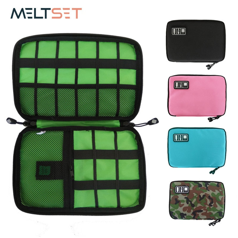 Gadget Cable Organizer Storage Bag Travel Electronic Accessories Cable Pouch Case USB Charger