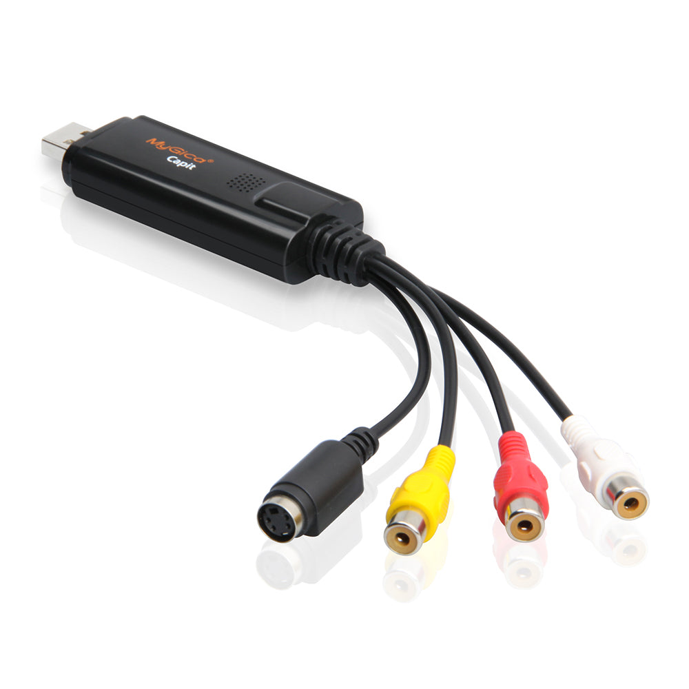 Geniatech MyGica Capit USB Video Capture Analog Video to Digital, Convert VHS Composite and