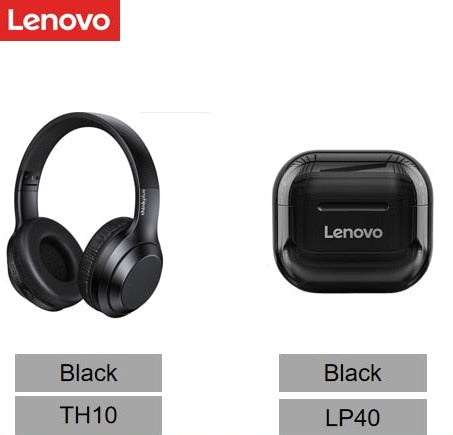 Lenovo Thinkplus TH10 LP40 TWS Stereo Headphone Bluetooth Earphones Music Headset with Mic