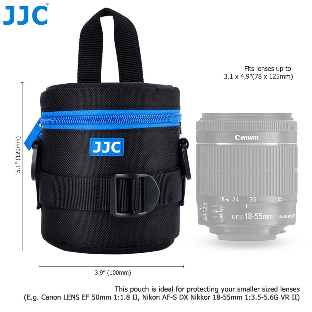 JJC Luxury Camera Lens Bag Pouch Case Photography Accessories Shoulder Bag Backpack