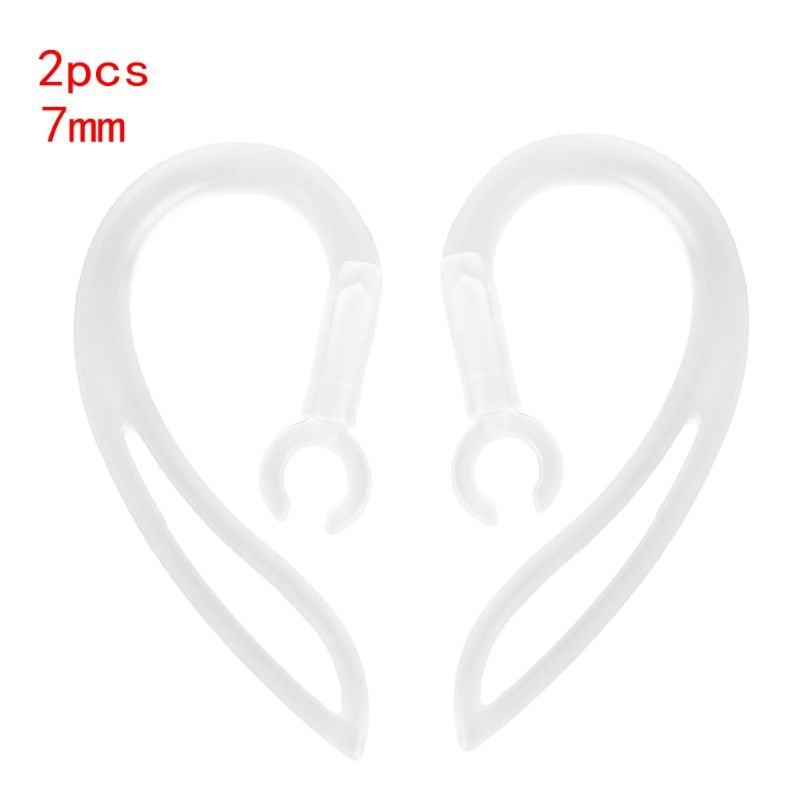 6mm 7mm 8mm 10mm Bluetooth Earphone transparent silicone Earhook Loop Clip Headset Ear Hook