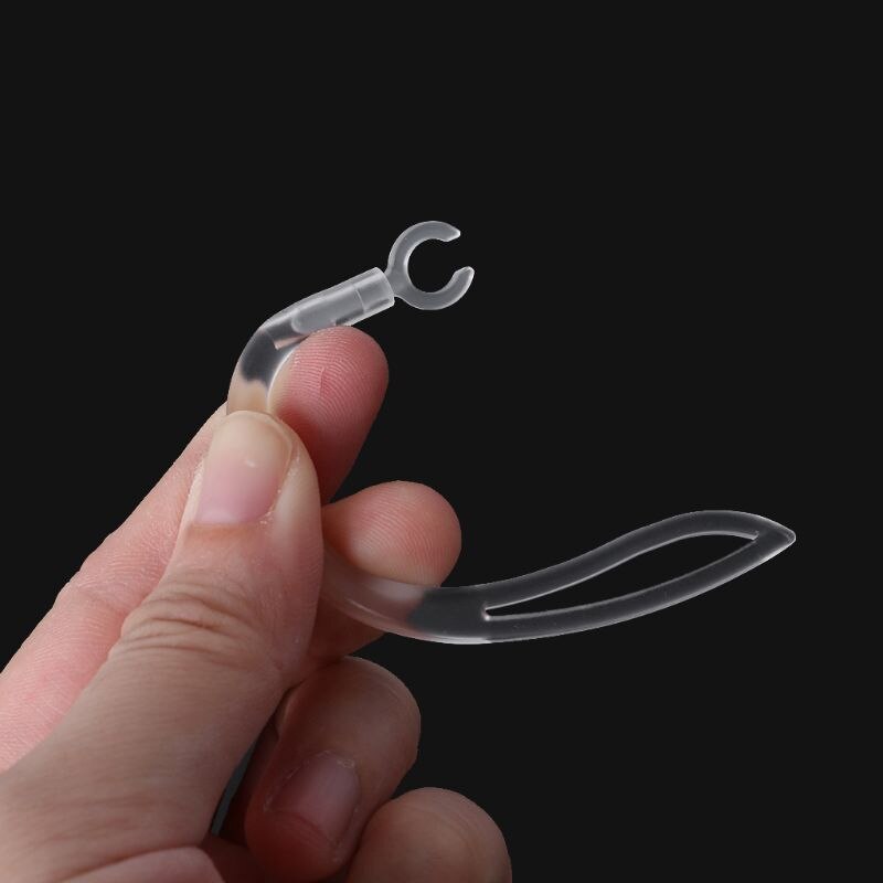 6mm 7mm 8mm 10mm Bluetooth Earphone transparent silicone Earhook Loop Clip Headset Ear Hook