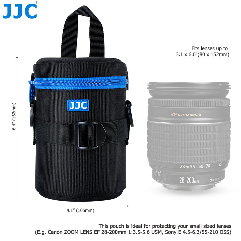 JJC Luxury Camera Lens Bag Pouch Case Photography Accessories Shoulder Bag Backpack