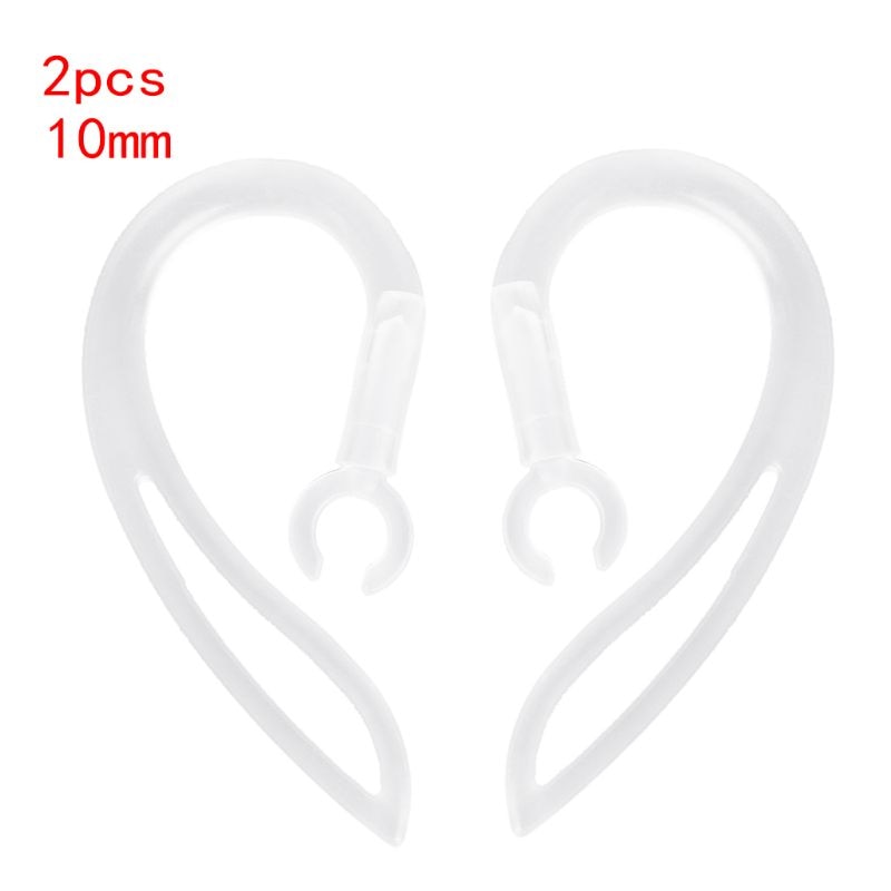 6mm 7mm 8mm 10mm Bluetooth Earphone transparent silicone Earhook Loop Clip Headset Ear Hook