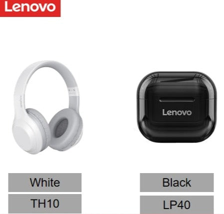 Lenovo Thinkplus TH10 LP40 TWS Stereo Headphone Bluetooth Earphones Music Headset with Mic