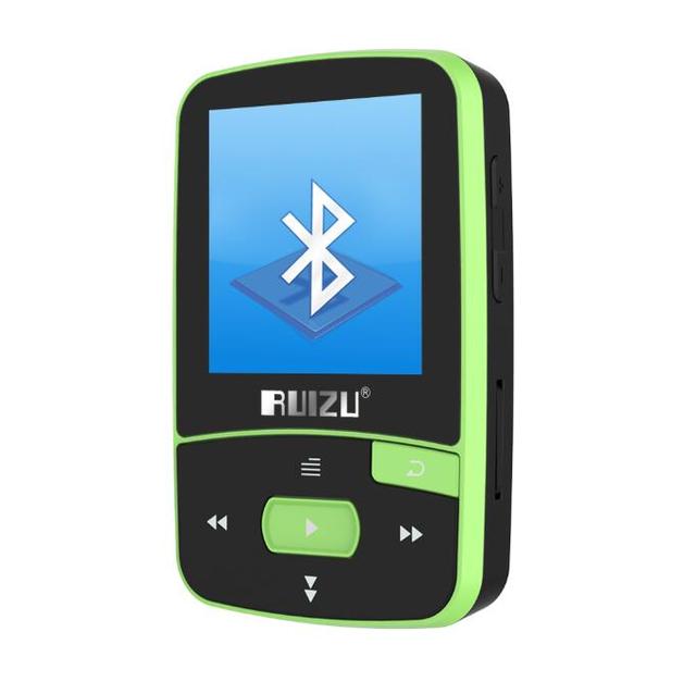 RUIZU X50 Sport Bluetooth MP3 Player 8GB Mini Clip Music Player Support TF Card and FM Radio