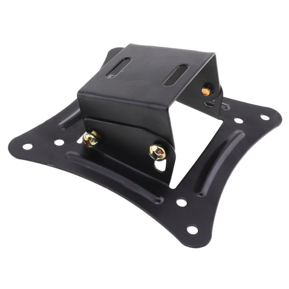 Universal TV Wall Mount Bracket Fixed Flat Panel TV Frame Stand Holder 15 Degrees Tilt Angle for