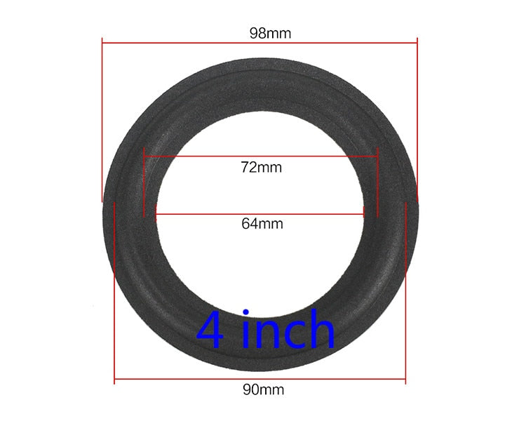 Subwoofer Speaker Repair Accessories Speaker Foam Repair Folding Edge Rubber Ring DIY