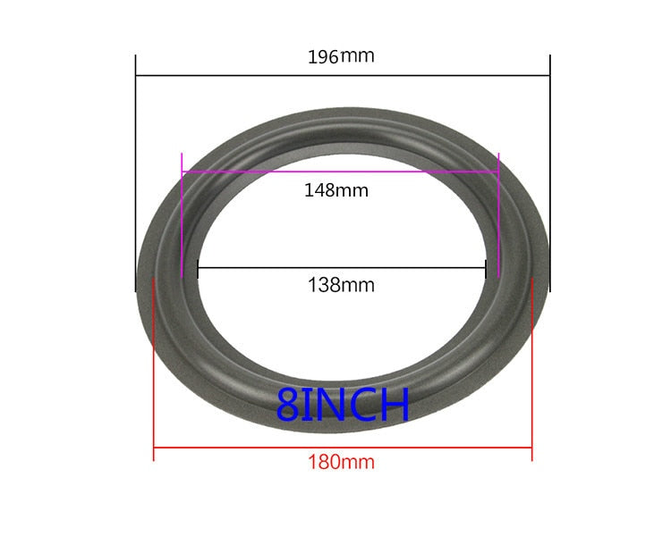 Subwoofer Speaker Repair Accessories Speaker Foam Repair Folding Edge Rubber Ring DIY