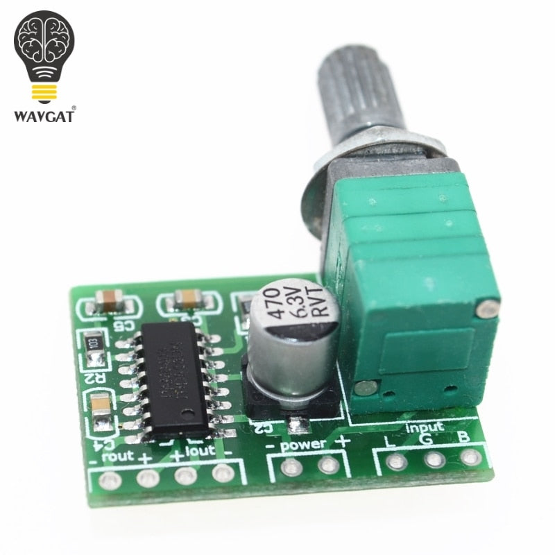 PAM8403 mini 5V Digital Amplifier Board with Switch Potentiometer can be USB Powered