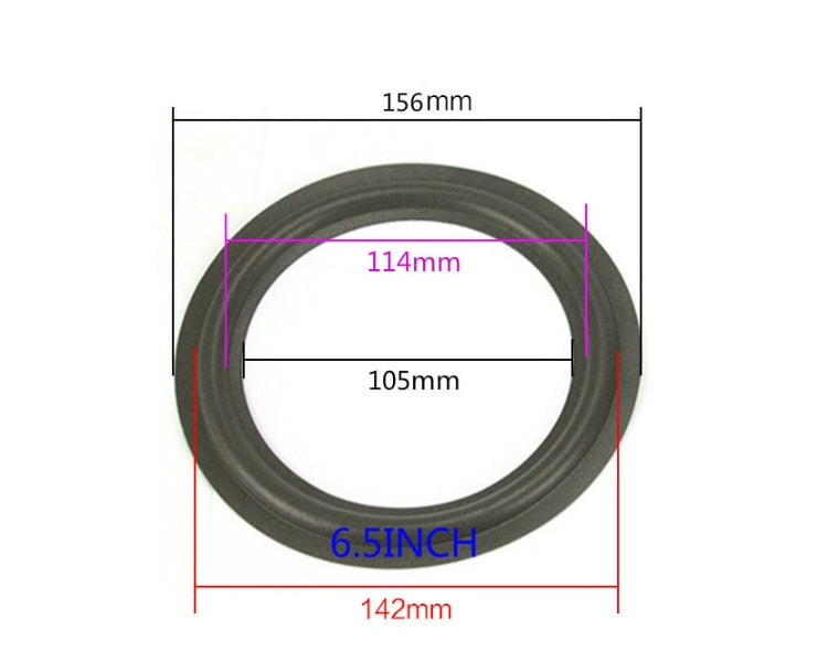 Subwoofer Speaker Repair Accessories Speaker Foam Repair Folding Edge Rubber Ring DIY