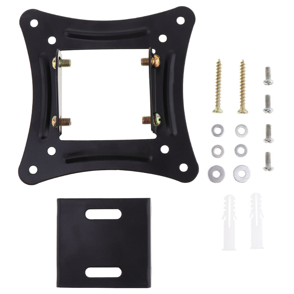 Universal TV Wall Mount Bracket Fixed Flat Panel TV Frame Stand Holder 15 Degrees Tilt Angle for