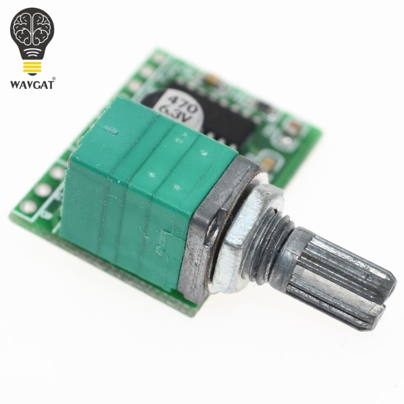 PAM8403 mini 5V Digital Amplifier Board with Switch Potentiometer can be USB Powered