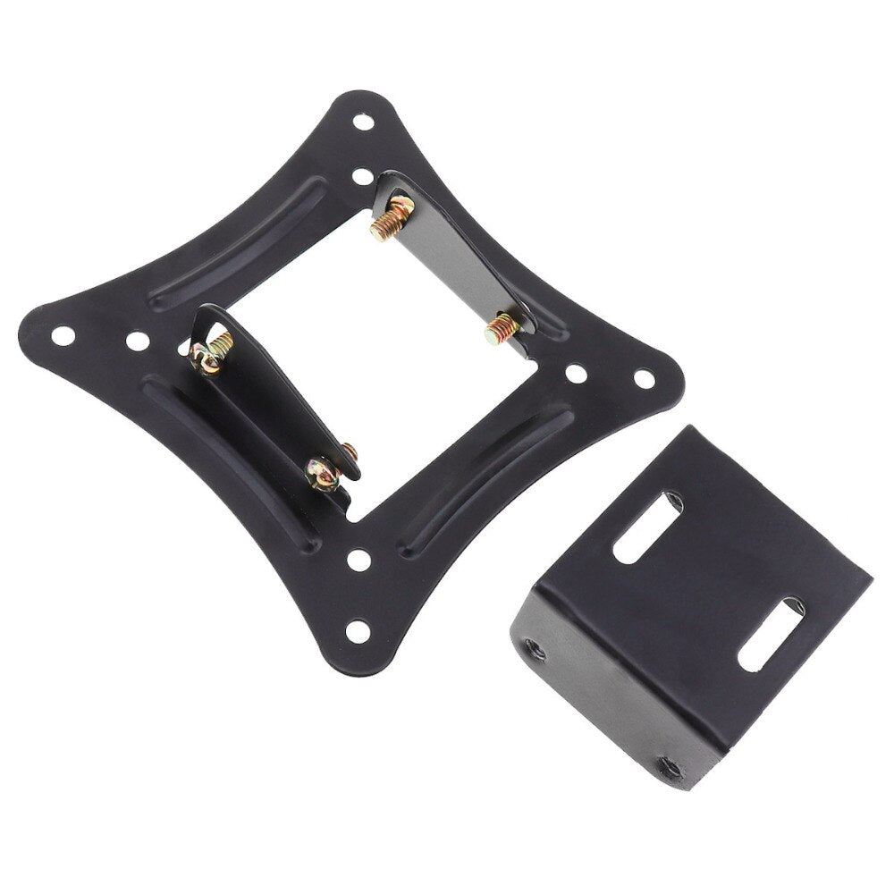 Universal TV Wall Mount Bracket Fixed Flat Panel TV Frame Stand Holder 15 Degrees Tilt Angle for