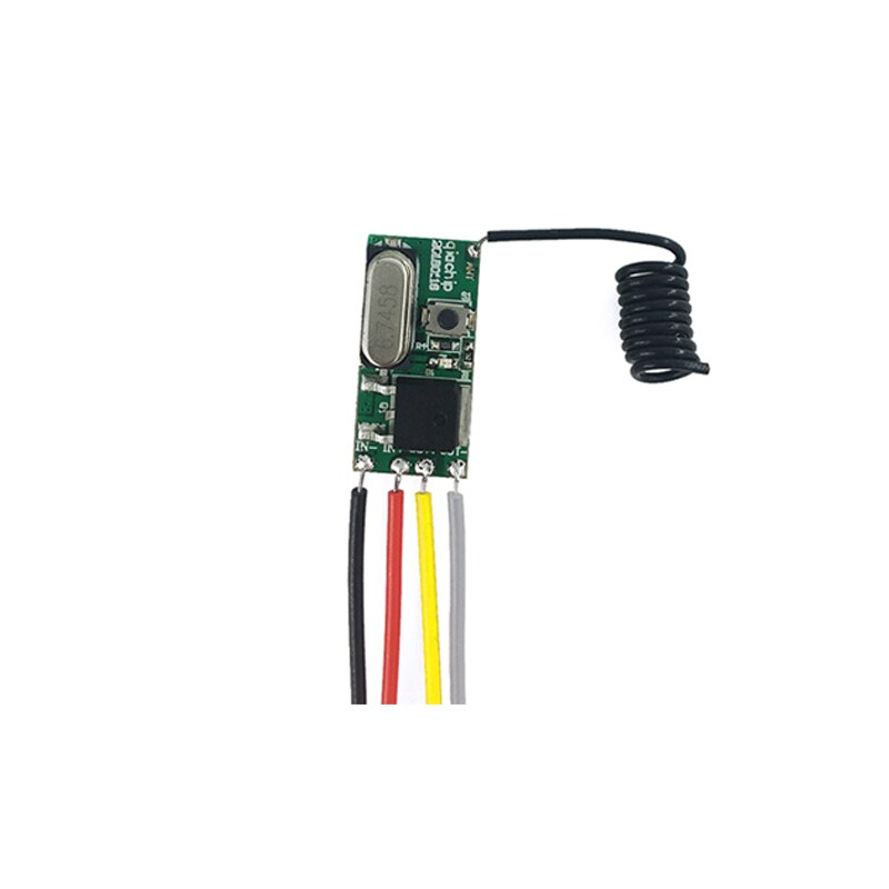 QIACHIP Universal Wireless 433 Mhz DC 3.6V-24V Remote Control Switch 433Mhz 1 CH RF Relay Receiver