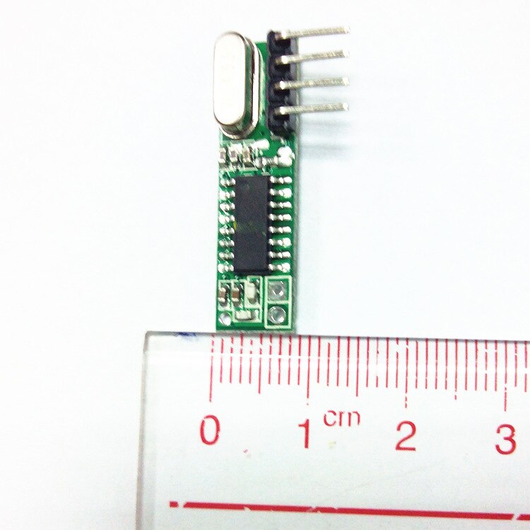 1Set superheterodyne 433Mhz RF transmitter and receiver Module kit small size For Arduino uno Diy